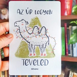 Az Úr legyen teveled! – Egyedi Illusztrációs Art Print (A6 / A5 / A4) – Mirkaland